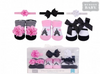 Hudson Baby Headband and Sock Set (6 pieces)