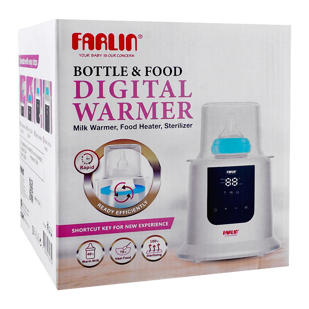 Farlin Bottle & Food Digital Warmer & sterilizer food heater