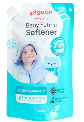 Pigeon Baby Fabric Softener, Pouch 400m