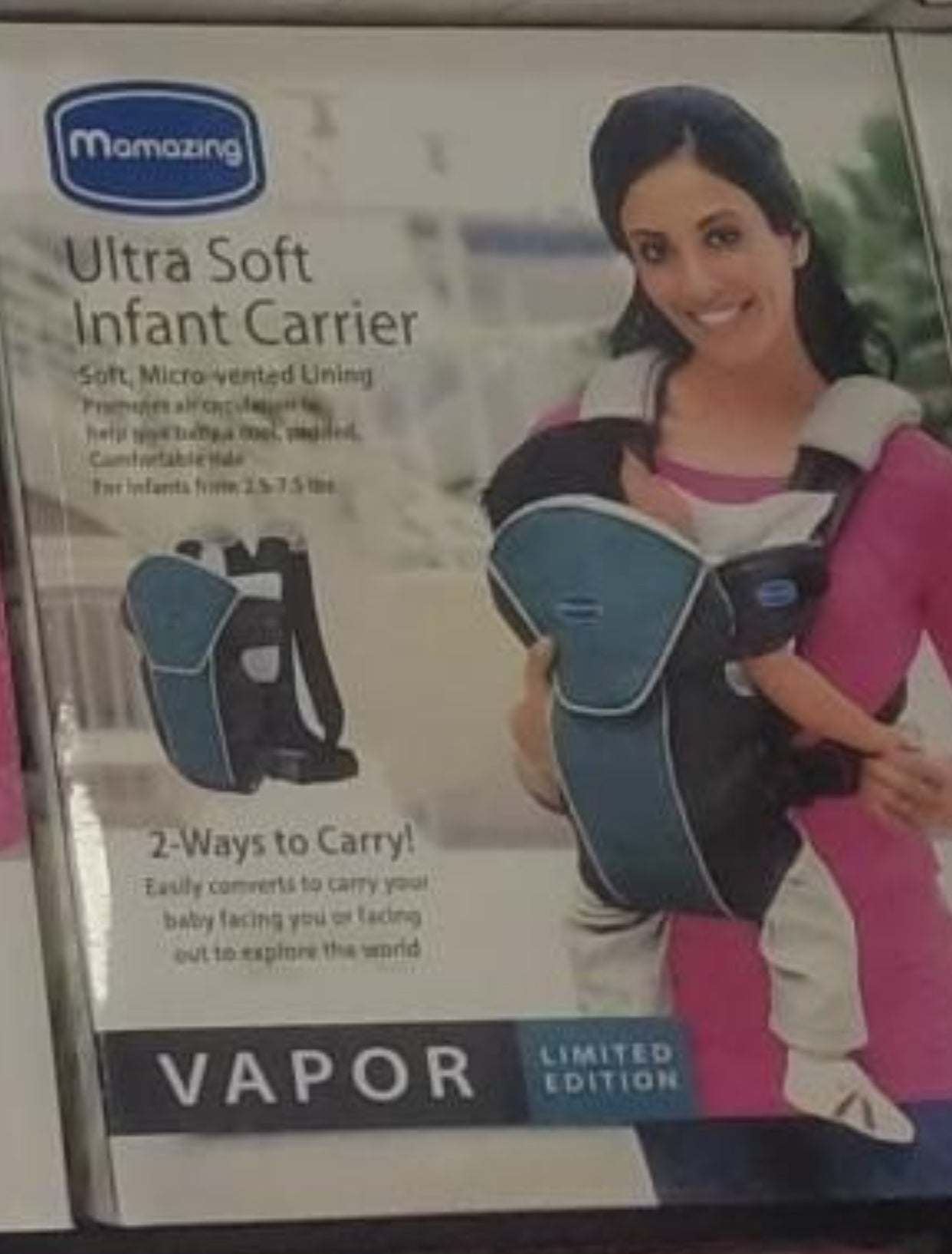 Mamazing ultra soft infant carrier 0m+