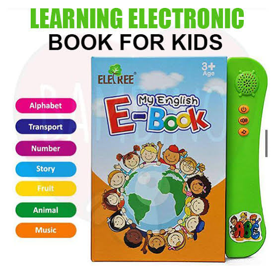 Educational Talking E-Book for Kids 3+