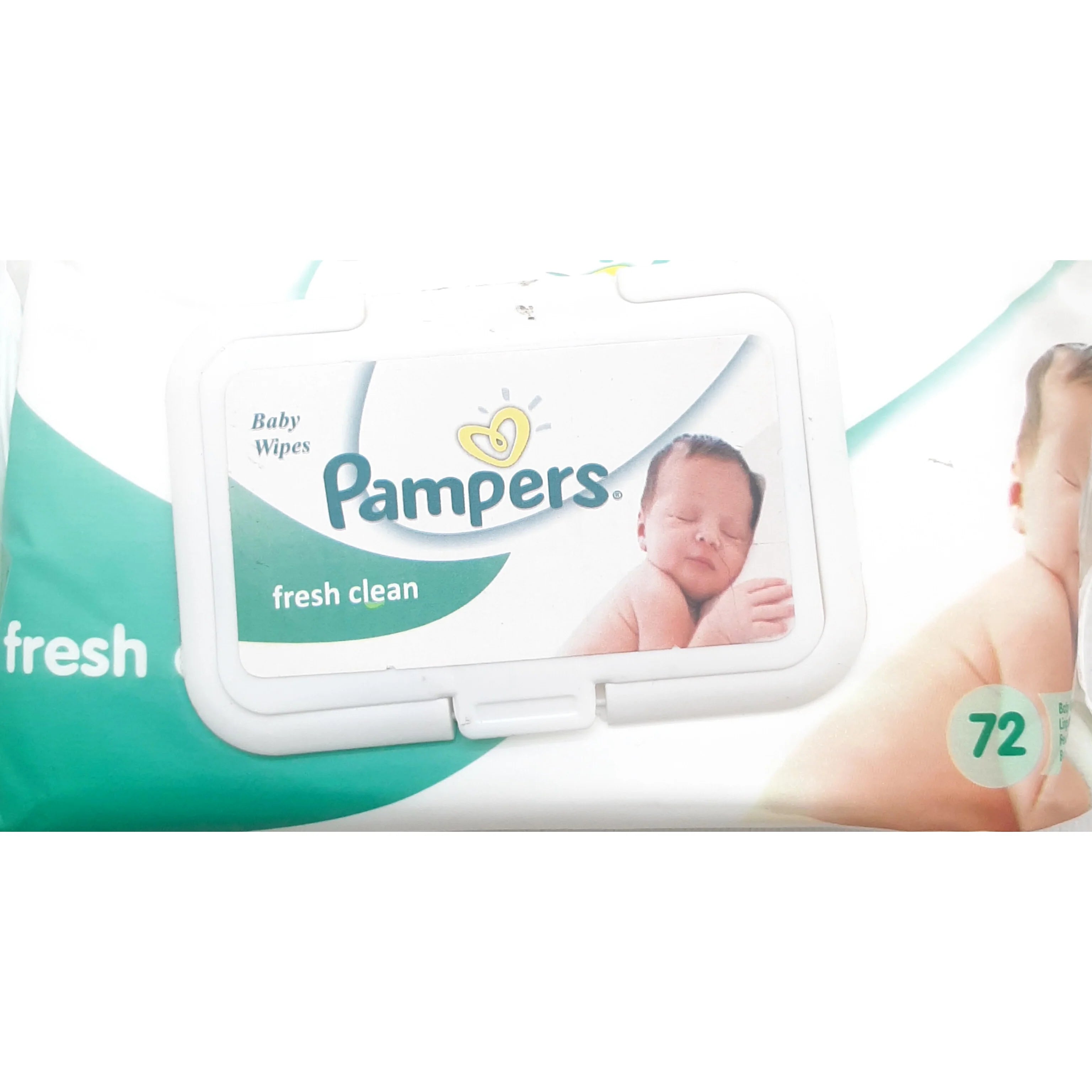 Pampers New Baby Wipes fresh clean  Baby Wet Wipes 72 pec