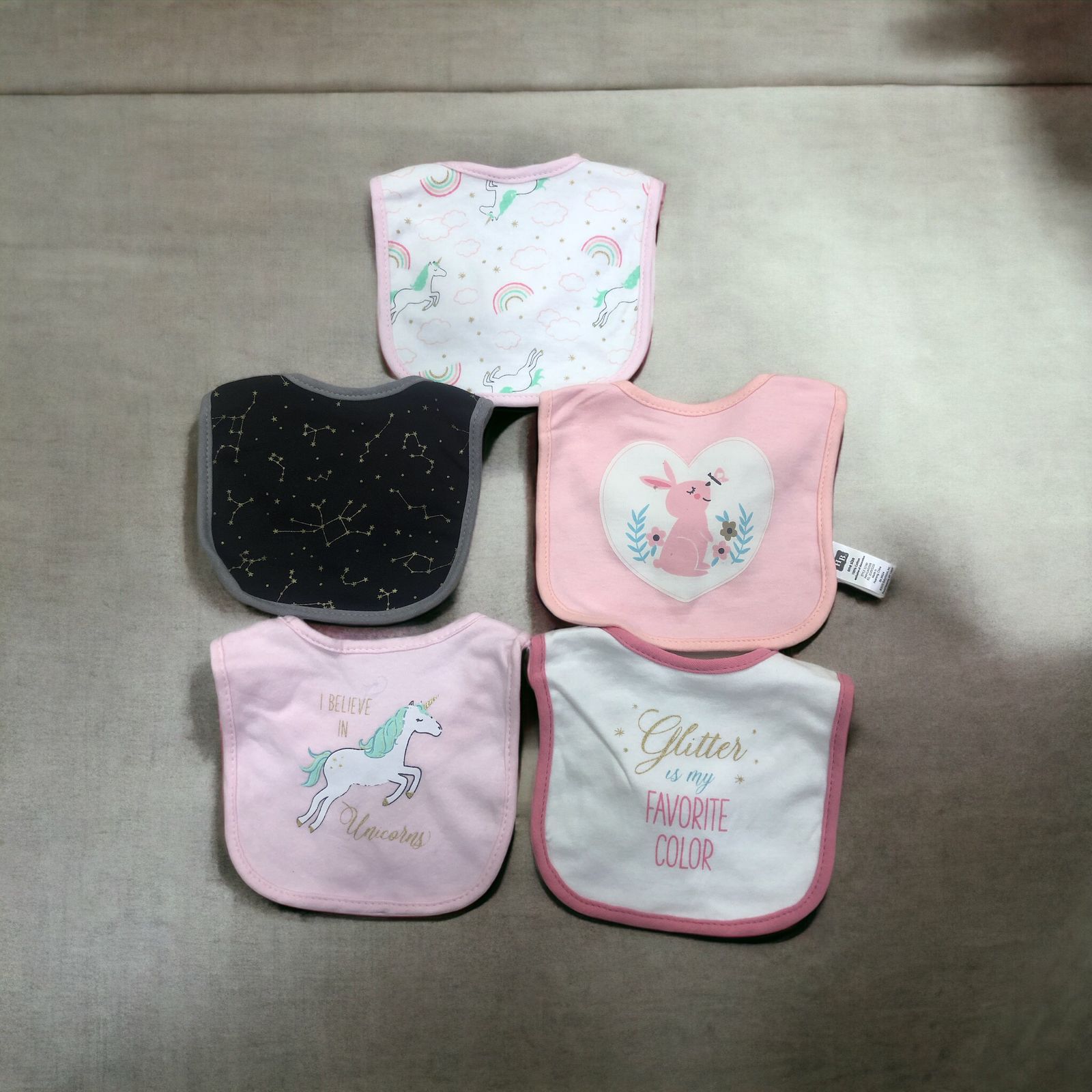 BABY BIB SETS 5 PEC SETS 0M+