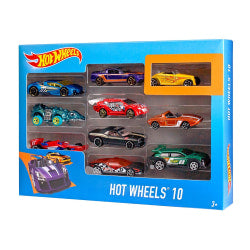 Diecast Metal Toy car Set for Kids Set of 10, Multi Color Hand Push Cars